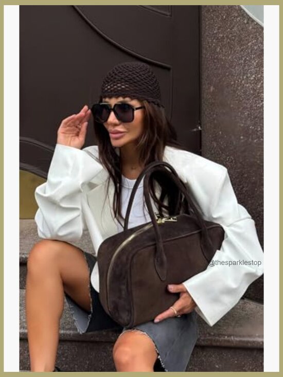 Retro Aviator Sunglasses with Metal Top Bar, Lightweight Plastic Frame main image 4